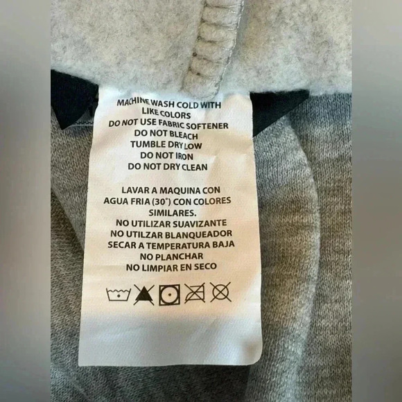 Bebe Sport Heather Grey Rhinestone Graphic Drawstring Sweatpants XL NWT - Picture 13 of 13